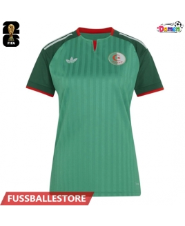 Günstige Algerien Auswärtstrikot Damen WM 2026 Kurzarm